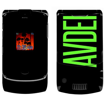   «Avdei»   Motorola V3i Razr