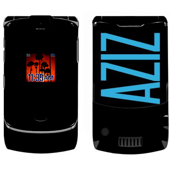   «Aziz»   Motorola V3i Razr