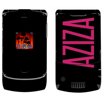   «Aziza»   Motorola V3i Razr