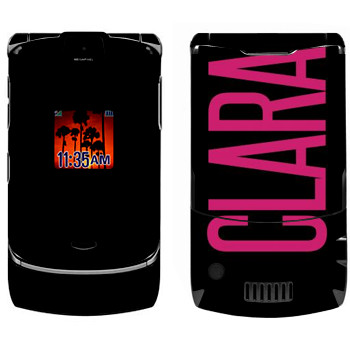   «Clara»   Motorola V3i Razr