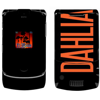   «Dahlia»   Motorola V3i Razr