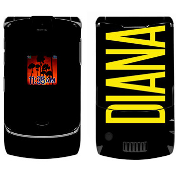   «Diana»   Motorola V3i Razr