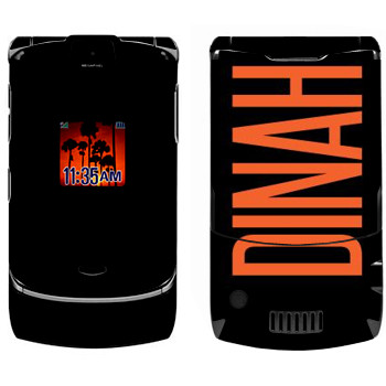   «Dinah»   Motorola V3i Razr