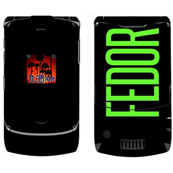   «Fedor»   Motorola V3i Razr