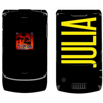   «Julia»   Motorola V3i Razr