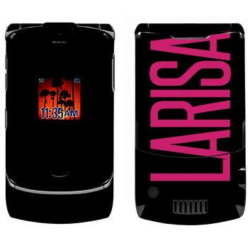   «Larisa»   Motorola V3i Razr