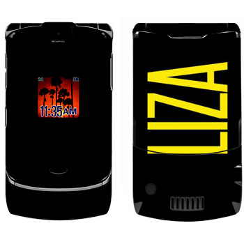   «Liza»   Motorola V3i Razr