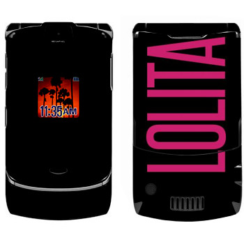   «Lolita»   Motorola V3i Razr