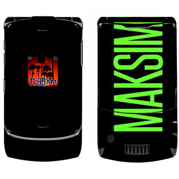   «Maksim»   Motorola V3i Razr