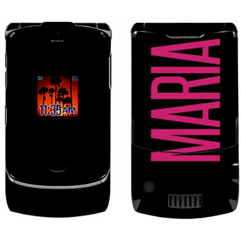   «Maria»   Motorola V3i Razr