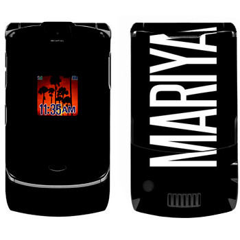   «Mariya»   Motorola V3i Razr