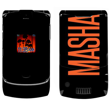   «Masha»   Motorola V3i Razr