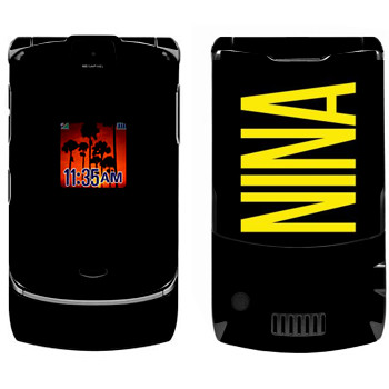   «Nina»   Motorola V3i Razr