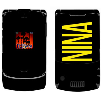   «Nina»   Motorola V3i Razr