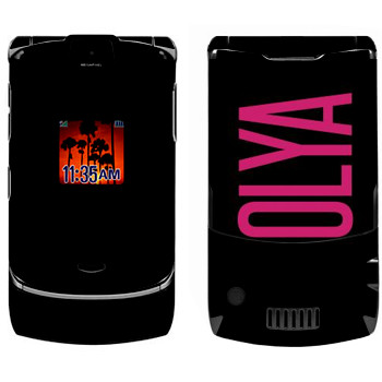   «Olya»   Motorola V3i Razr