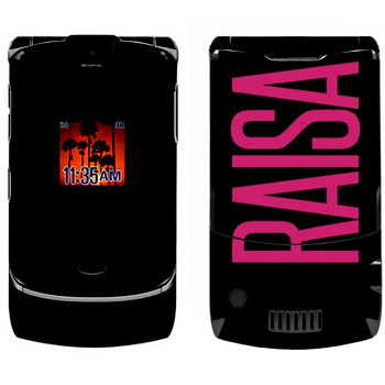   «Raisa»   Motorola V3i Razr