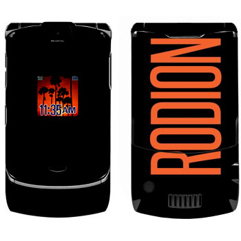   «Rodion»   Motorola V3i Razr