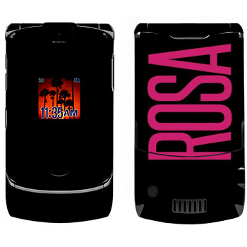   «Rosa»   Motorola V3i Razr