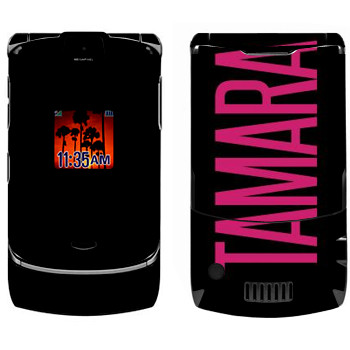   «Tamara»   Motorola V3i Razr
