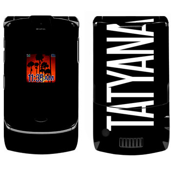   «Tatyana»   Motorola V3i Razr