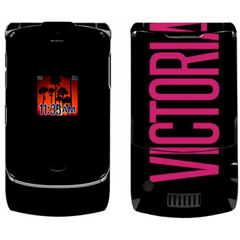   «Victoria»   Motorola V3i Razr