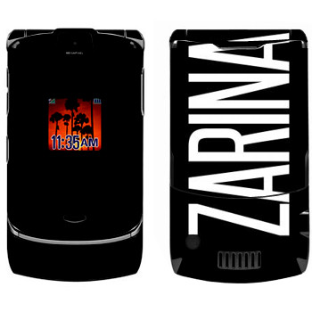   «Zarina»   Motorola V3i Razr
