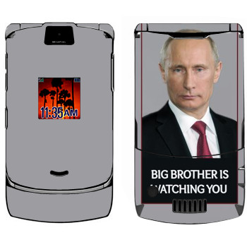   « - Big brother is watching you»   Motorola V3i Razr