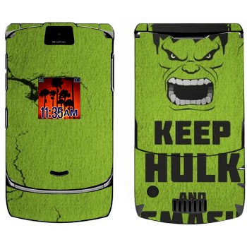   «Keep Hulk and»   Motorola V3i Razr