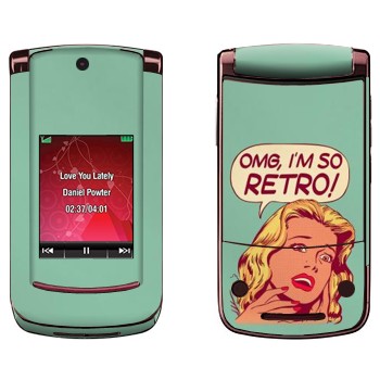   «OMG I'm So retro»   Motorola V9 Razr2