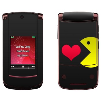   «I love Pacman»   Motorola V9 Razr2