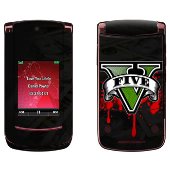   «GTA 5 - logo blood»   Motorola V9 Razr2