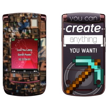   «  Minecraft»   Motorola V9 Razr2