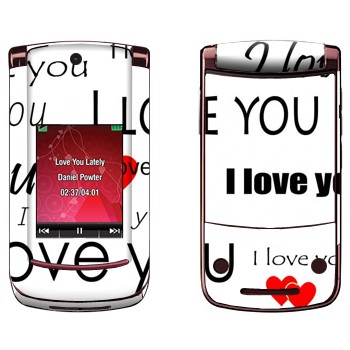   «I Love You -   »   Motorola V9 Razr2