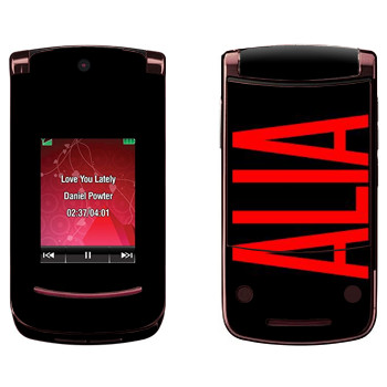   «Alia»   Motorola V9 Razr2
