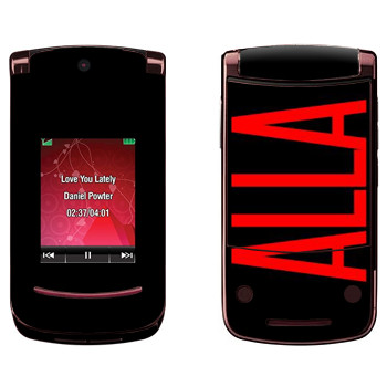   «Alla»   Motorola V9 Razr2