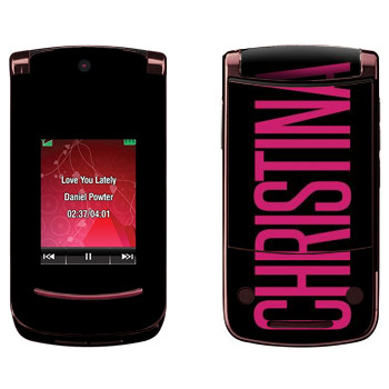   «Christina»   Motorola V9 Razr2