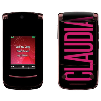   «Claudia»   Motorola V9 Razr2