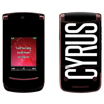   «Cyrus»   Motorola V9 Razr2