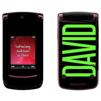   «David»   Motorola V9 Razr2