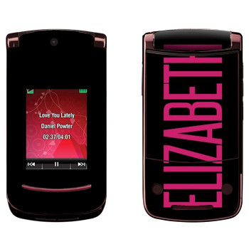   «Elizabeth»   Motorola V9 Razr2