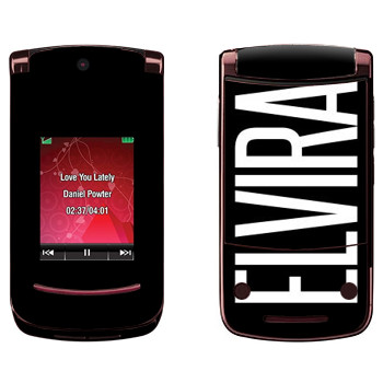   «Elvira»   Motorola V9 Razr2