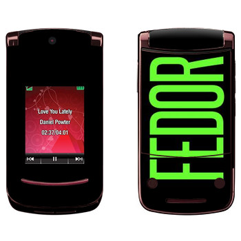   «Fedor»   Motorola V9 Razr2