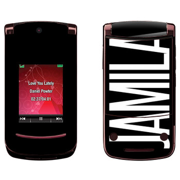   «Jamila»   Motorola V9 Razr2
