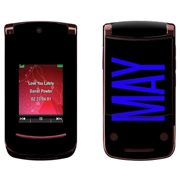   «May»   Motorola V9 Razr2