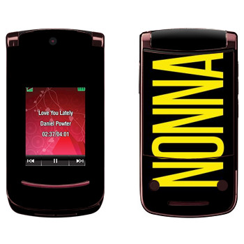   «Nonna»   Motorola V9 Razr2
