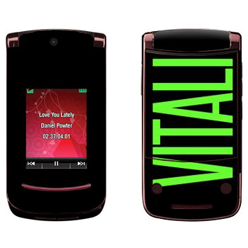   «Vitali»   Motorola V9 Razr2