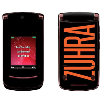   «Zuhra»   Motorola V9 Razr2