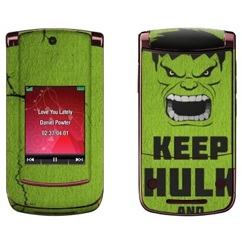   «Keep Hulk and»   Motorola V9 Razr2