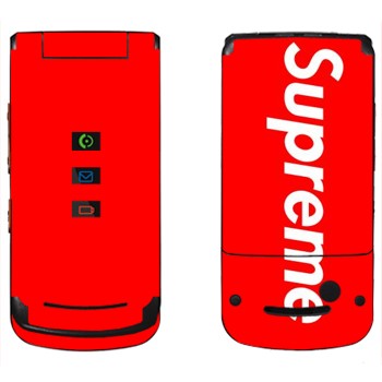   «Supreme   »   Motorola W270