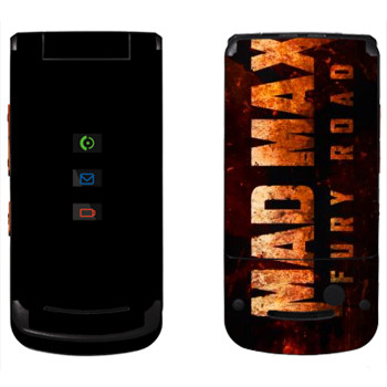   «Mad Max: Fury Road logo»   Motorola W270